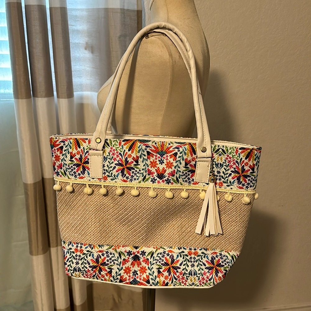 Otomi print handbag